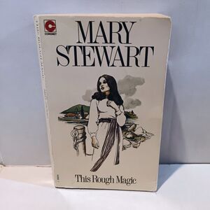 This Rough Magic-Mary Stewart (Paperback, 1974)-Coronet Books-Romance-Suspense